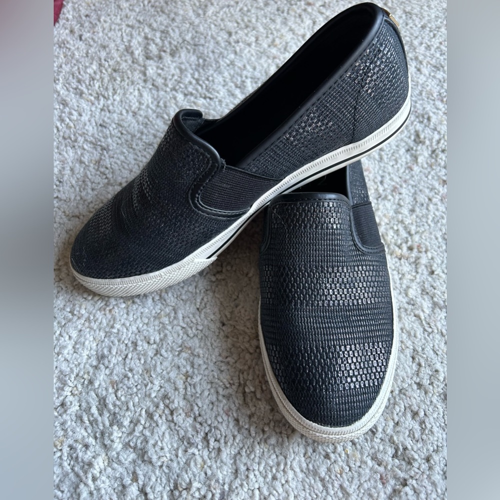 Ralph Lauren flats, Black and White